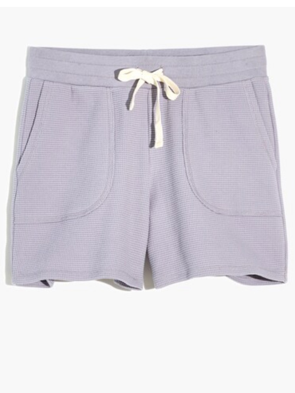 Madewell Women’s Textured Waffle Knit Sweat‎ Shorts Size XL